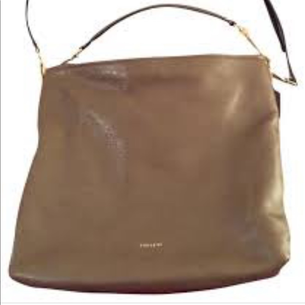 Coach leather Mushroom shoulder bag